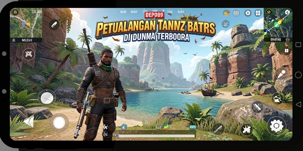 Tangkapan layar DEPO89 menampilkan aksi mendebarkan dalam gameplay Open World.