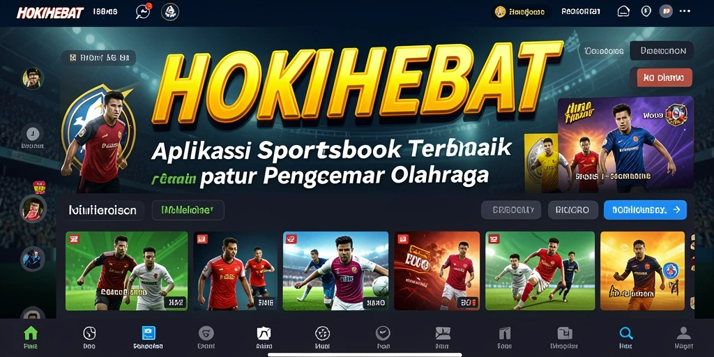 Screenshot gameplay HOKIHEBAT menampilkan taruhan olahraga yang menarik.
