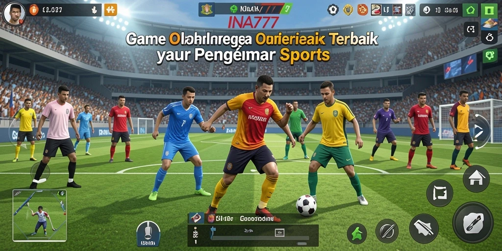 Screenshot gameplay INA777 yang menunjukkan aksi olahraga yang mendebarkan.