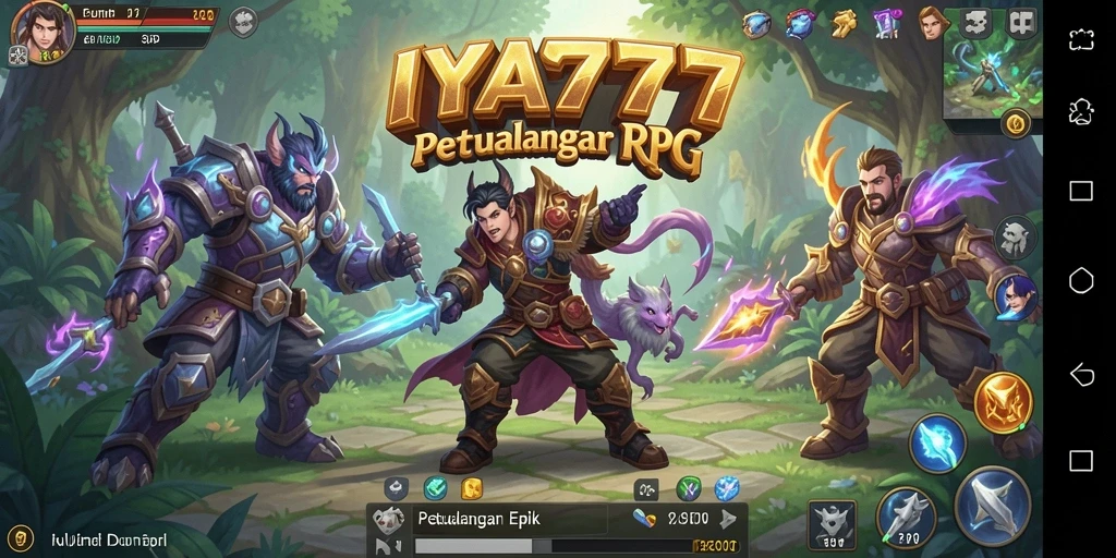 Gameplay menarik dari IYA777 dengan petualangan RPG yang seru.