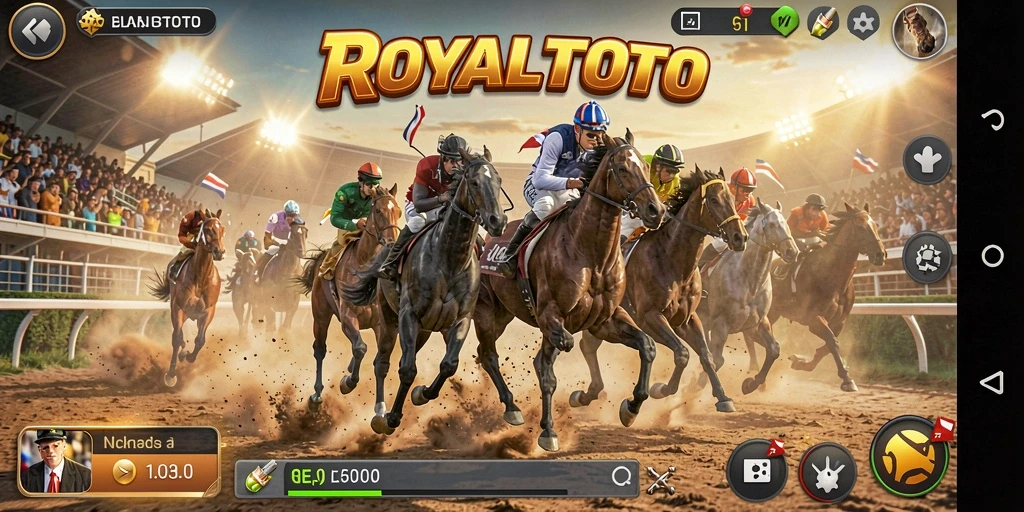 Gameplay seru di ROYALTOTO dengan balapan mendebarkan.