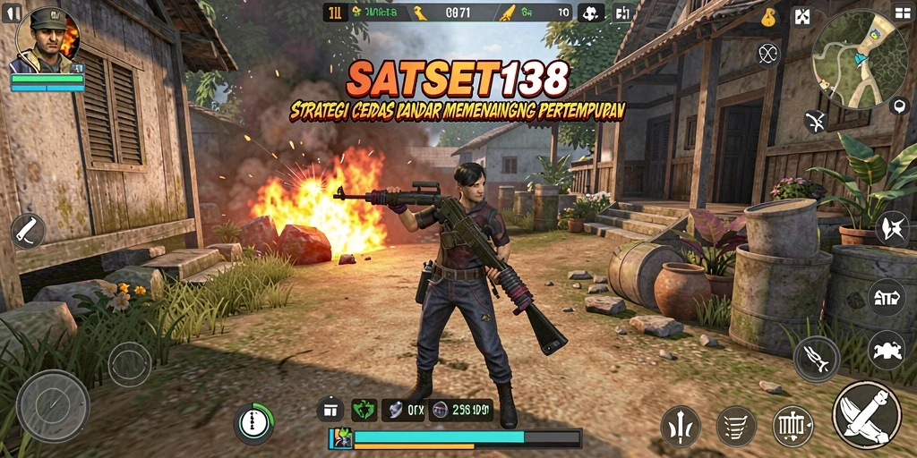 Screenshot gameplay SATSET138 menampilkan aksi strategi yang mendebarkan.