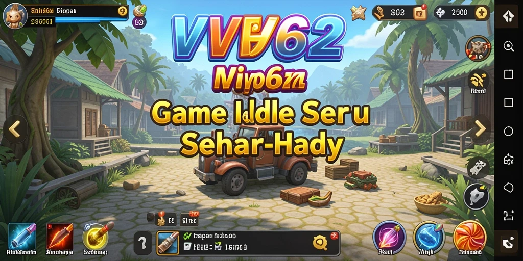 Tampilan menarik dari gameplay Idle di VV62.