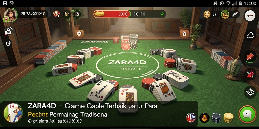 Tampilan gameplay ZARA4D yang menarik dan mengasyikkan.