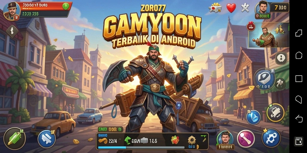 Tampilan gameplay ZORO77 yang memukau dan interaktif.